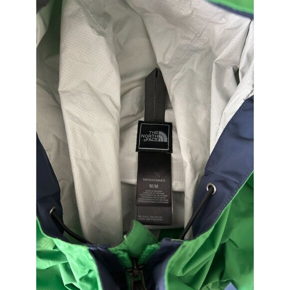 The North Face Hyvent 2.5L Women M Green Windbreaker Rain Coat Waterproof - Picture 7 of 7